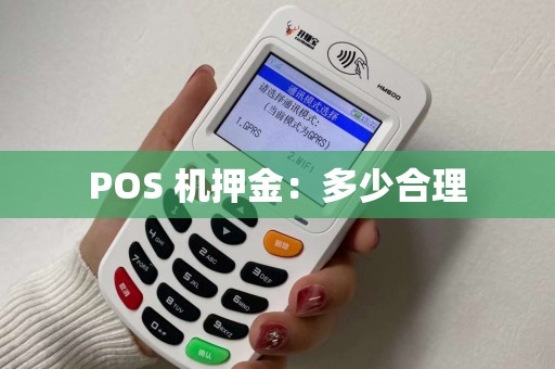 POS 机押金：多少合理