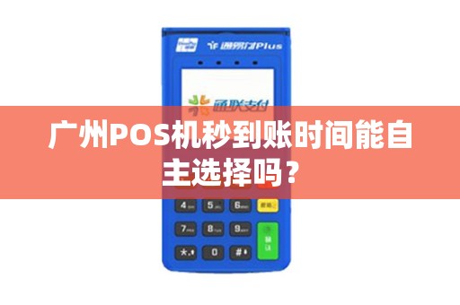 广州POS机秒到账时间能自主选择吗？