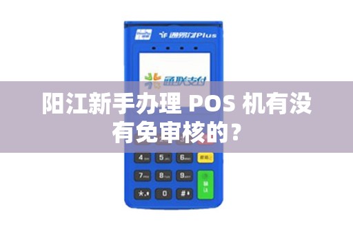 阳江新手办理 POS 机有没有免审核的？