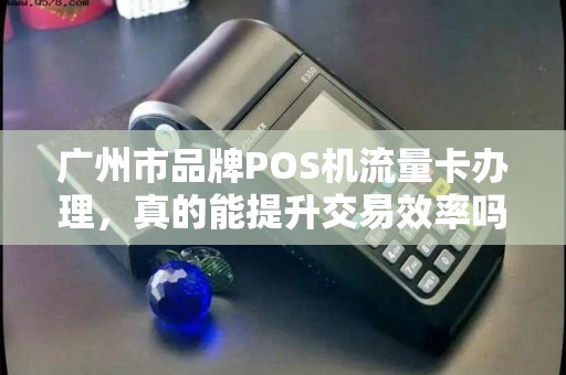 广州市品牌POS机流量卡办理，真的能提升交易效率吗？揭秘背后隐藏的3大陷阱！