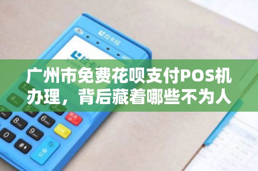 广州市免费花呗支付POS机办理，背后藏着哪些不为人知的‘套路’