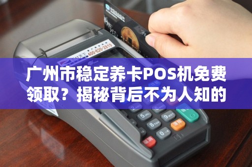 广州市稳定养卡POS机免费领取？揭秘背后不为人知的5大陷阱！