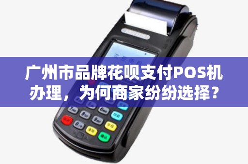 广州市品牌花呗支付POS机办理，为何商家纷纷选择？背后隐藏这些秘密！