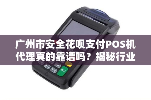 广州市安全花呗支付POS机代理真的靠谱吗？揭秘行业内幕与避坑指南！