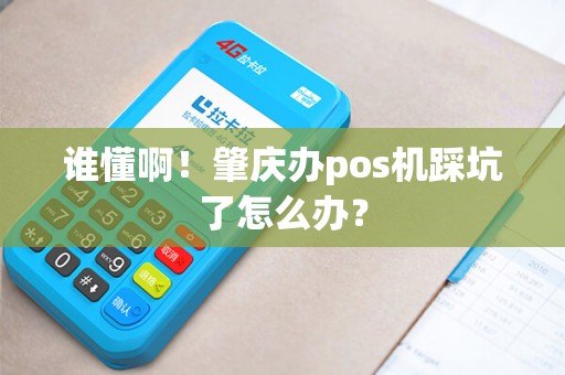 谁懂啊！肇庆办pos机踩坑了怎么办？