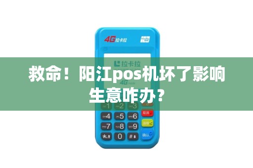 救命！阳江pos机坏了影响生意咋办？