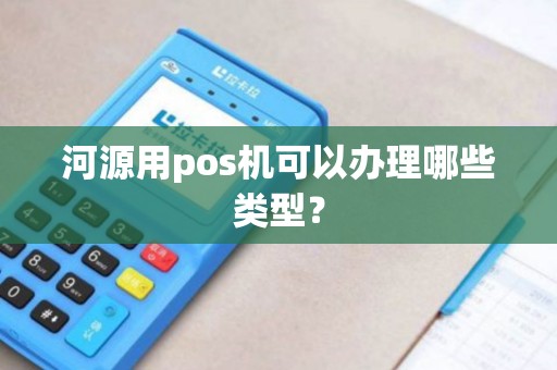 河源用pos机可以办理哪些类型？