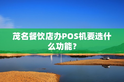 茂名餐饮店办POS机要选什么功能？