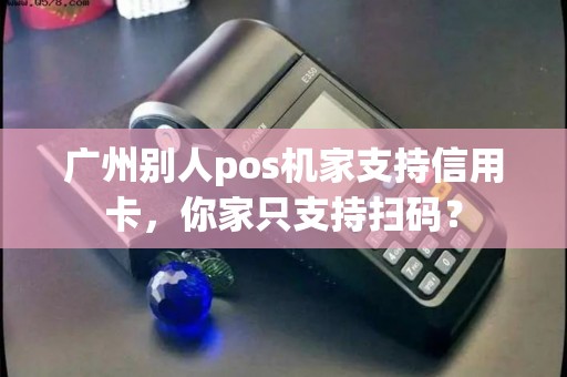 广州别人pos机家支持信用卡，你家只支持扫码？