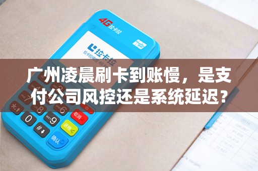 广州凌晨刷卡到账慢，是支付公司风控还是系统延迟？