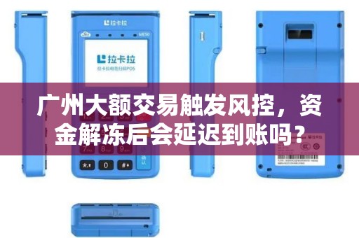广州大额交易触发风控,资金解冻后会延迟到账吗?