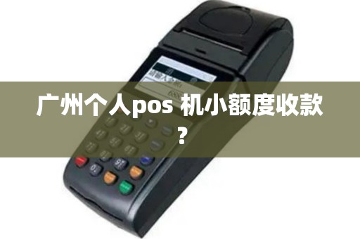 广州个人pos 机小额度收款？