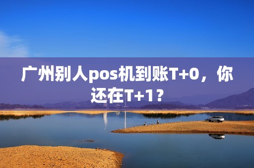广州别人pos机到账T+0，你还在T+1？