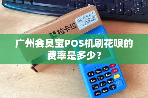 广州会员宝POS机刷花呗的费率是多少？