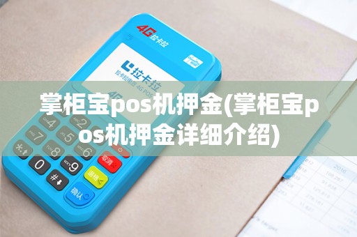 掌柜宝pos机押金(掌柜宝pos机押金详细介绍)