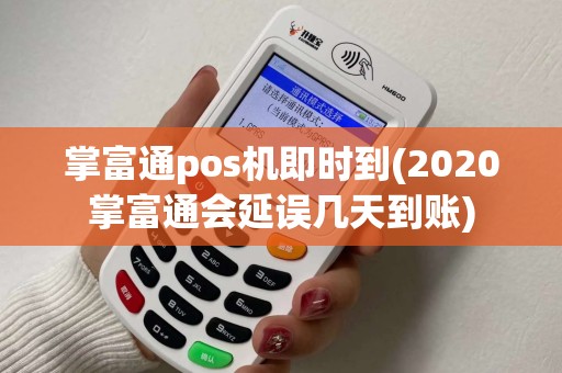 掌富通pos机即时到(2020掌富通会延误几天到账)