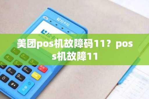 美团pos机故障码11？poss机故障11