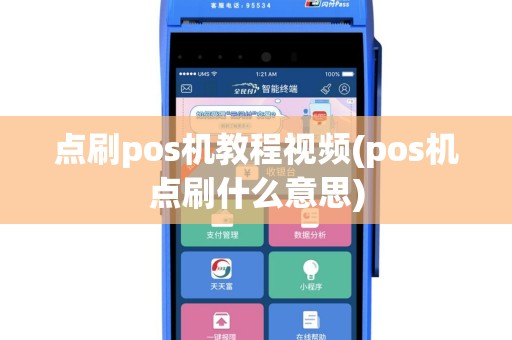 点刷pos机教程视频(pos机点刷什么意思)