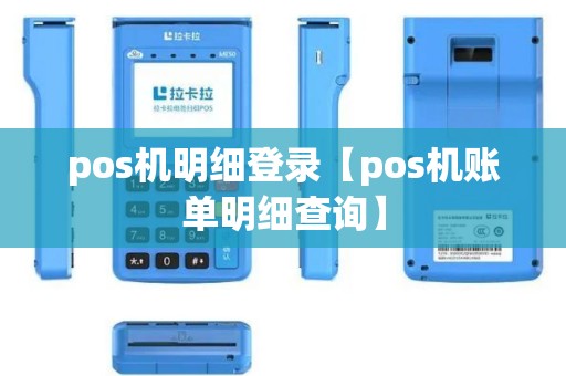 pos机明细登录【pos机账单明细查询】