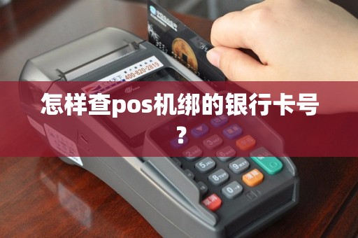 怎样查pos机绑的银行卡号？