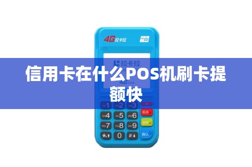 信用卡在什么POS机刷卡提额快