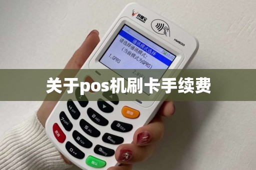 关于pos机刷卡手续费