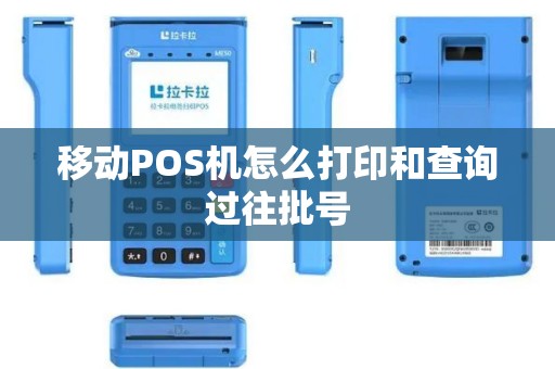 移动POS机怎么打印和查询过往批号