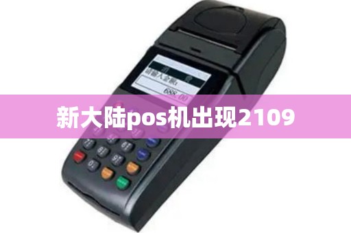 新大陆pos机出现2109