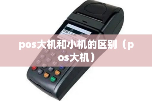pos大机和小机的区别（pos大机）