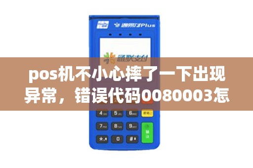 pos机不小心摔了一下出现异常，错误代码0080003怎么办？
