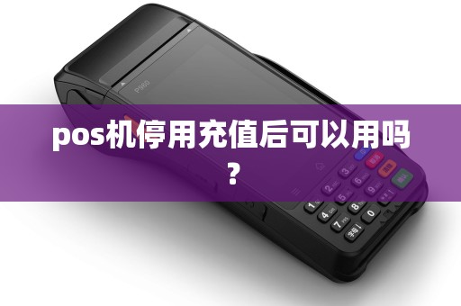 pos机停用充值后可以用吗？