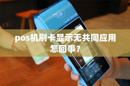 pos机刷卡显示无共同应用怎回事？