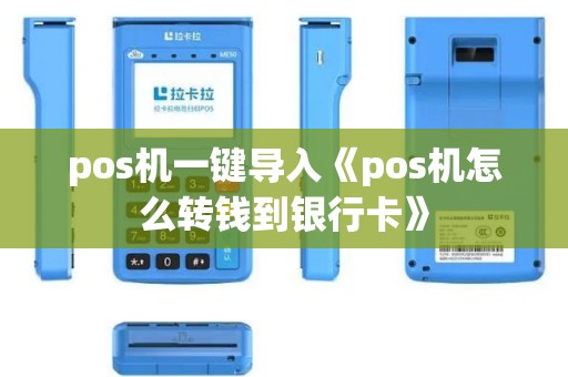 pos机一键导入《pos机怎么转钱到银行卡》