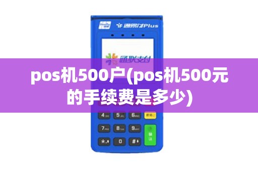 pos机500户(pos机500元的手续费是多少)